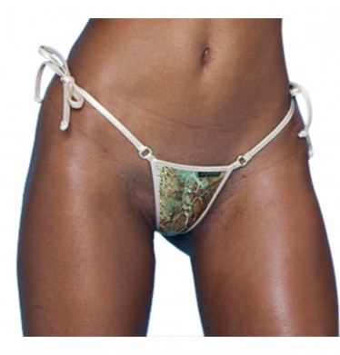 Gold Python Micro Bottom