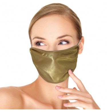 Fashion Protection Mask Gold