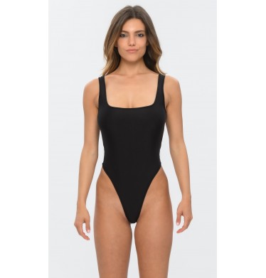 Black Brilliant One-Piece...